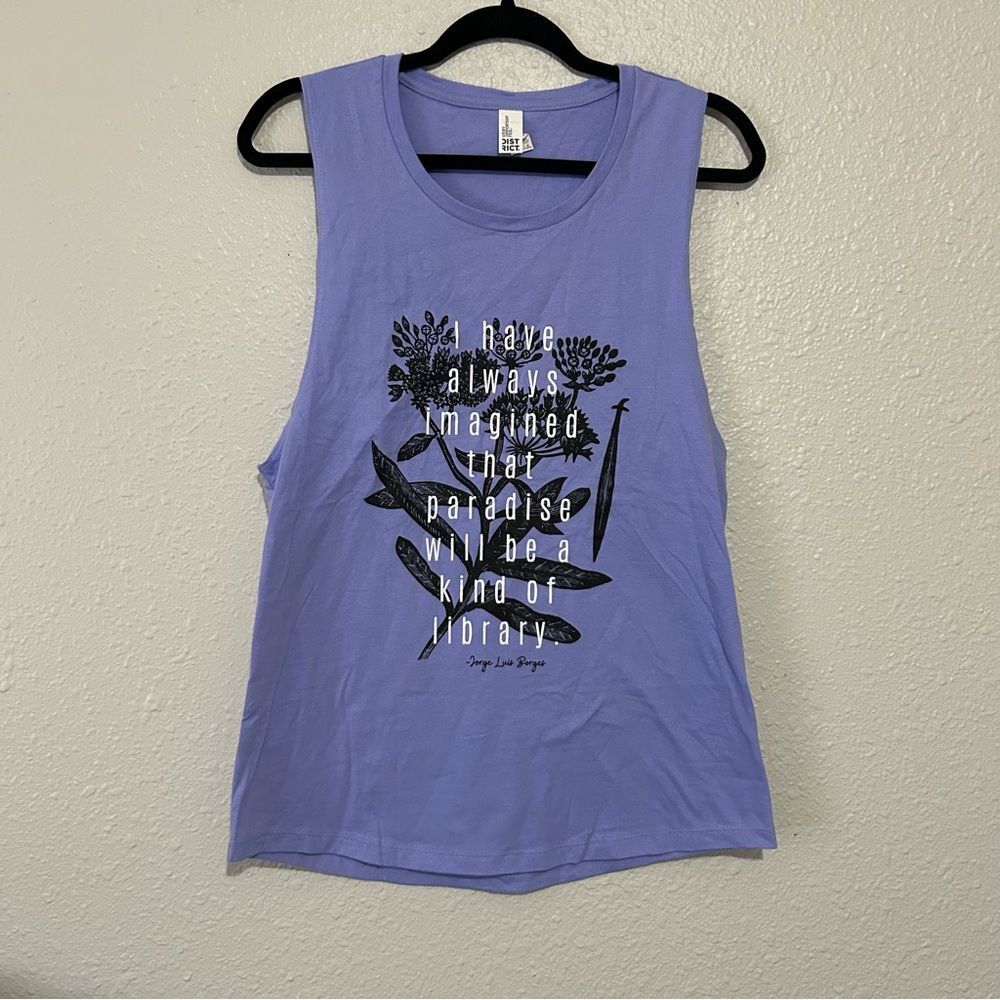 Bookish Box Library Tank